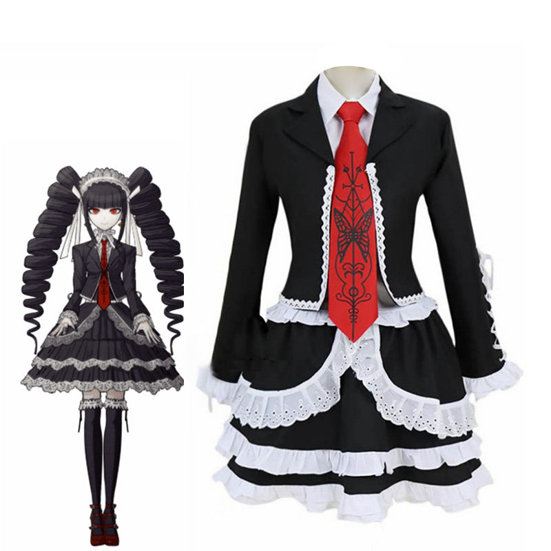 Danganronpa Yasuhiro Taeko Cosplay Costume Nekoaq danganronpa-yasuhiro-taeko-cosplay-costume-nekoaq