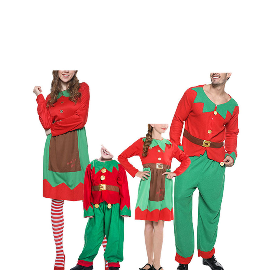 Elf Outfit Christmas Family Costumes