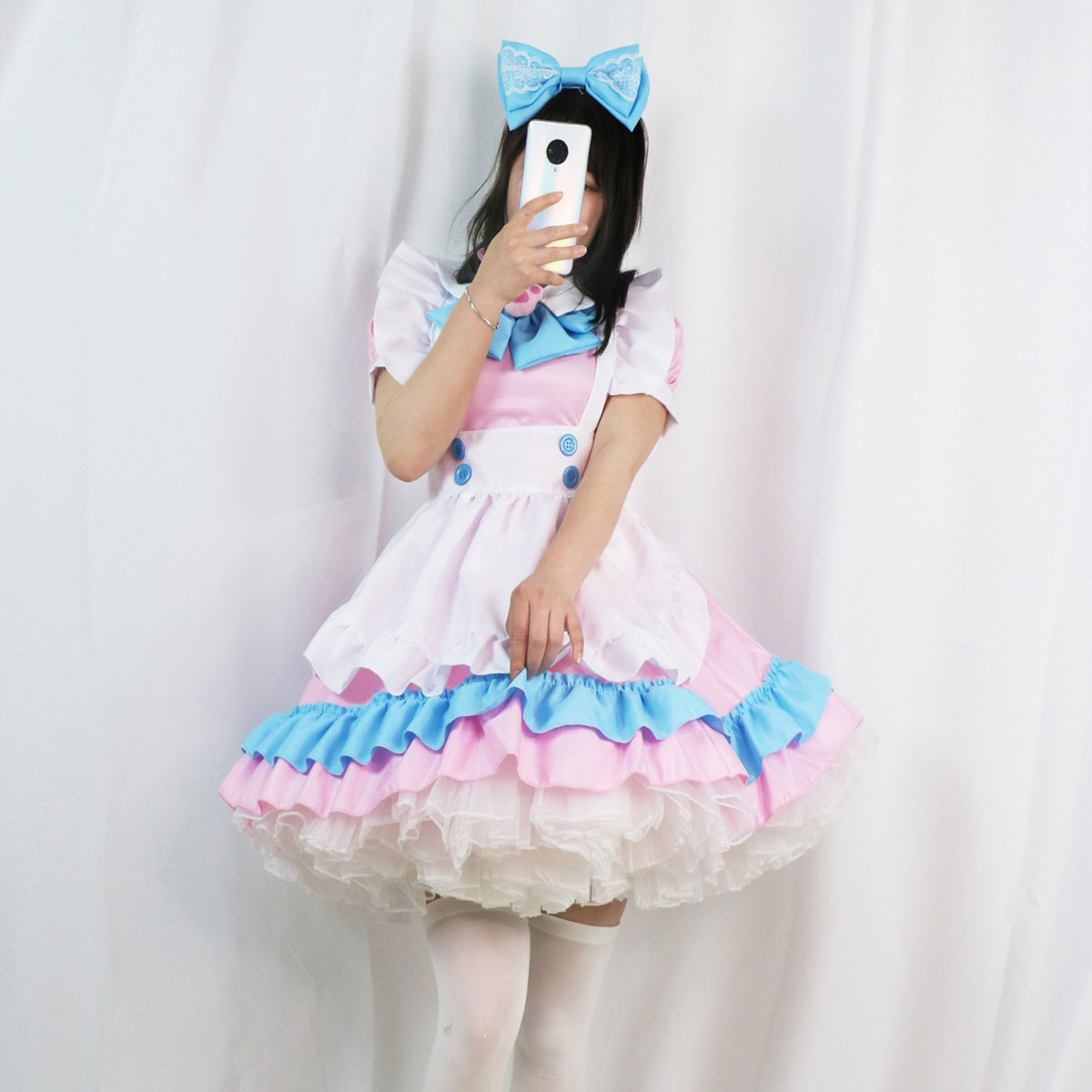Sweet Maid Polyester Short Sleeves Lolita Dress