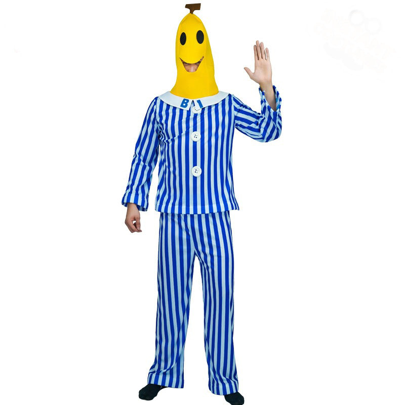 Adult Bananas in Pyjamas Costume