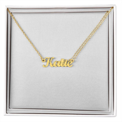 Mom For All The Times Name Necklace