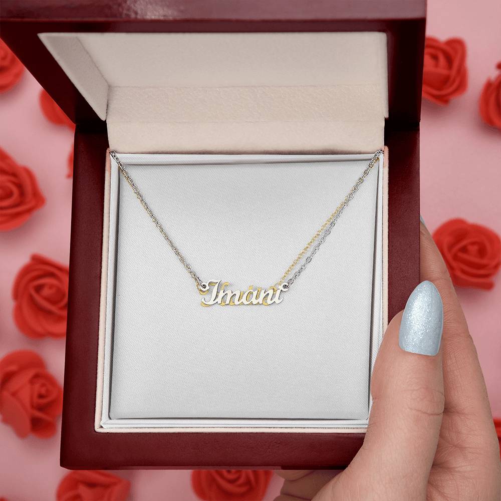 Mom For All The Times Name Necklace