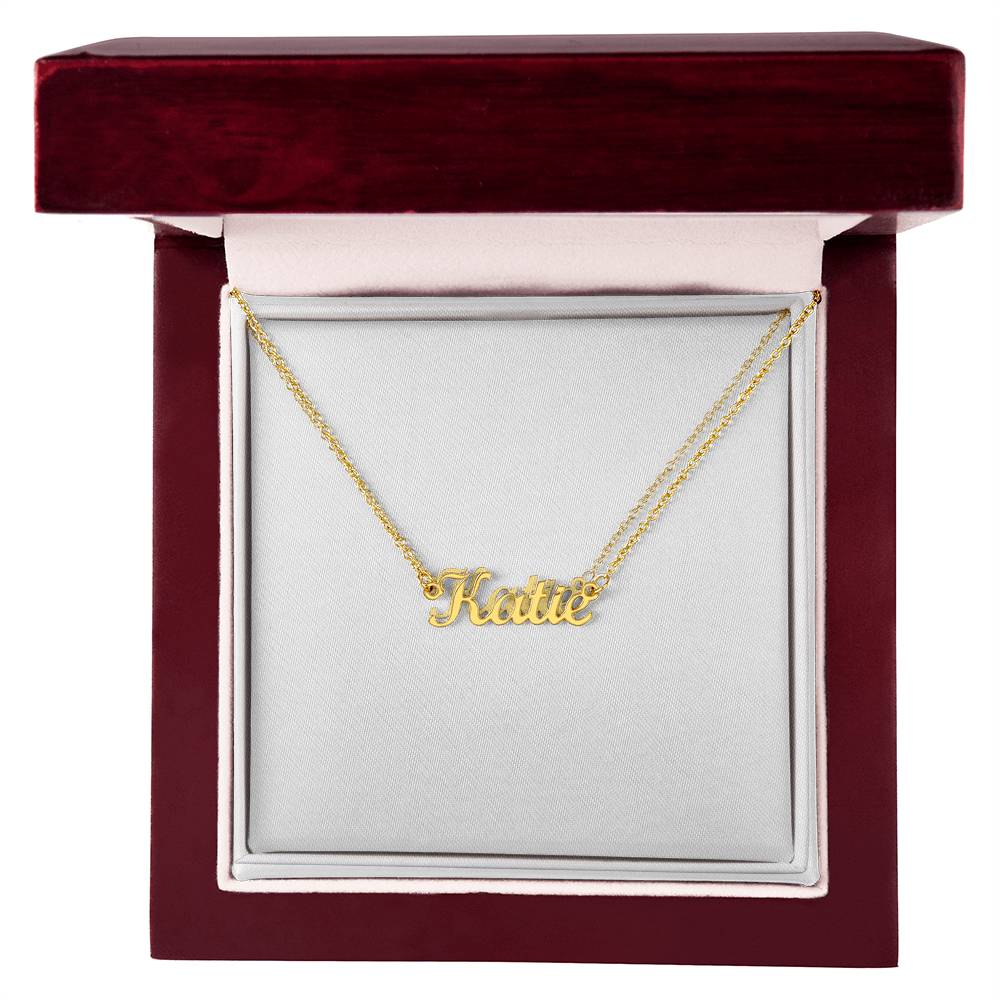 Mom For All The Times Name Necklace