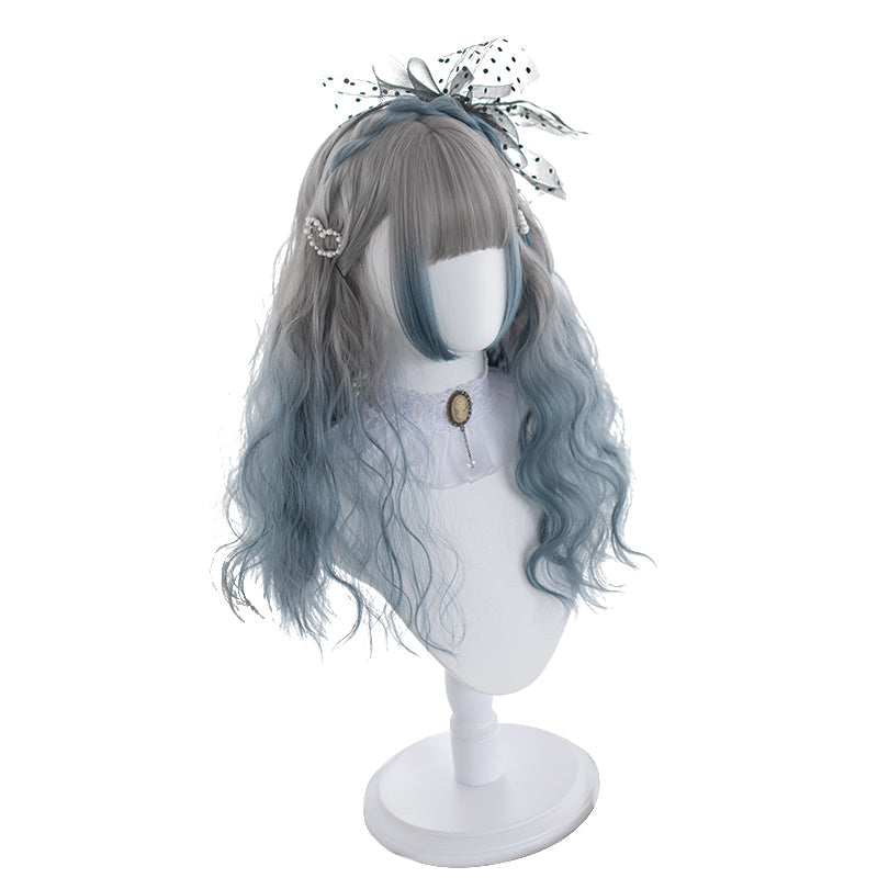 Grey Sweet Lolita Long Wig