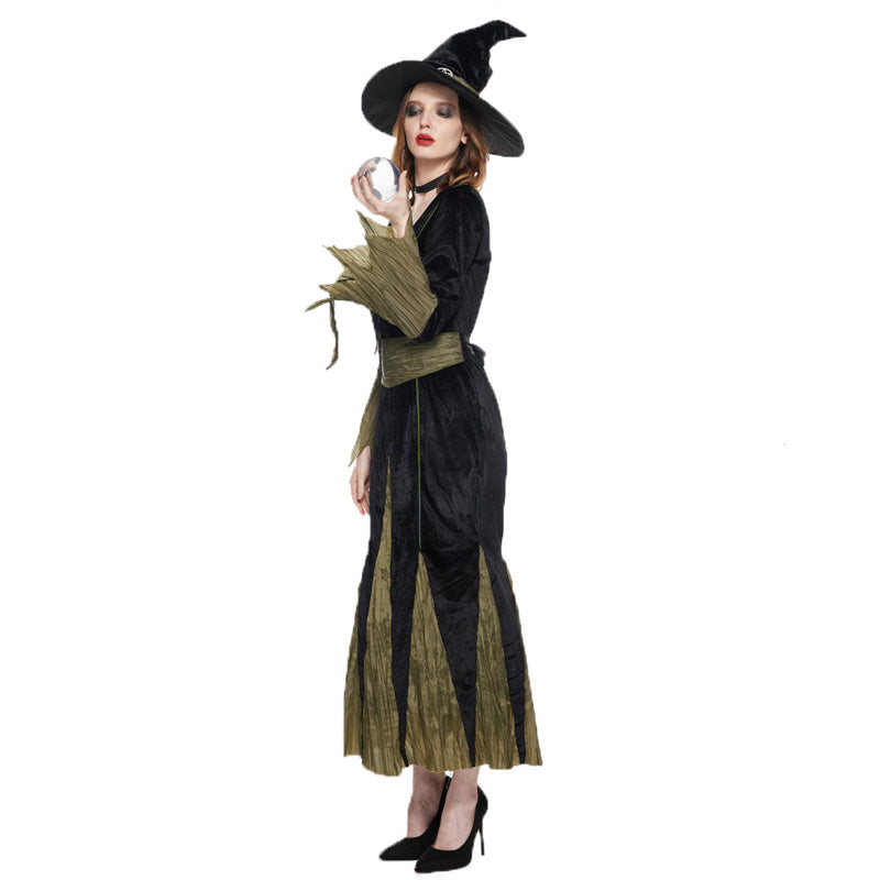 Witch Costume Dress With Hat