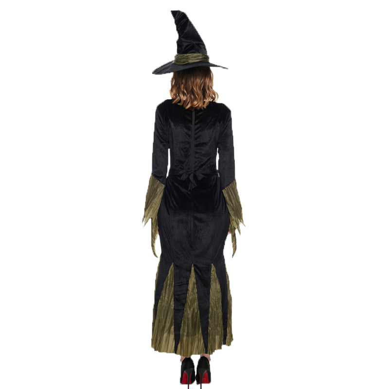 Witch Costume Dress With Hat