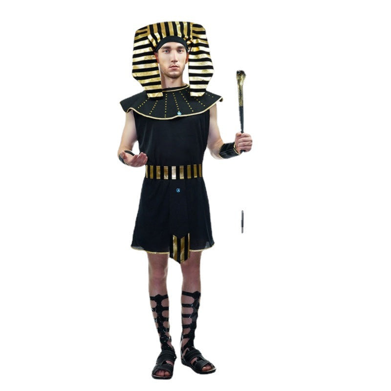 Adult Egyptian Pharaoh Elder Costume For Man