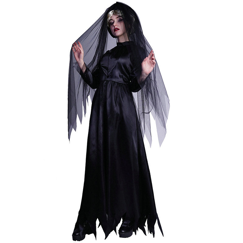 Aldult Women Witch Black Dress