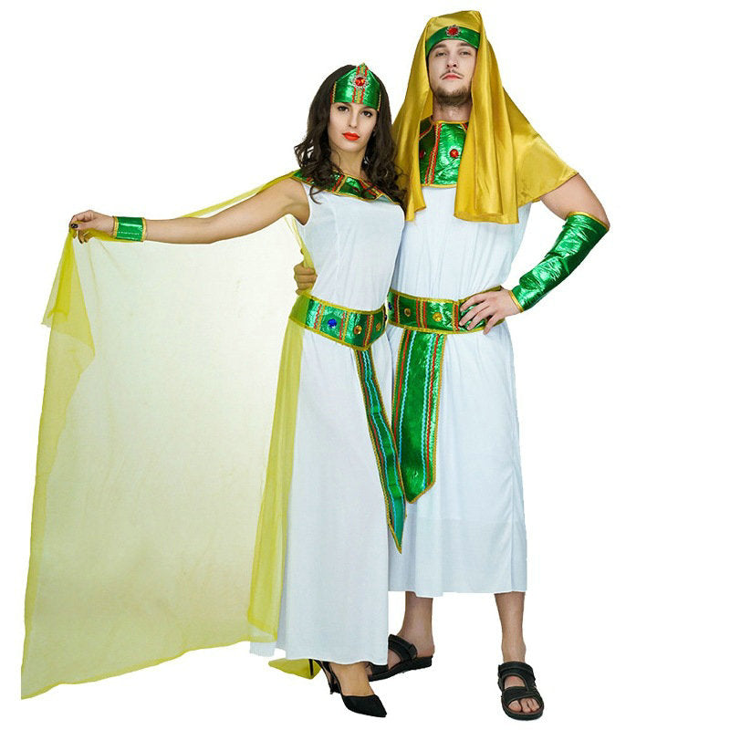 Couple Pharaoh And Egyptian Queen Costume