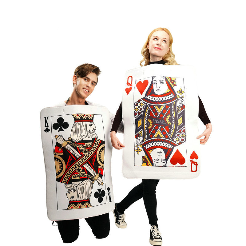 Group Poker Costume For Unisex
