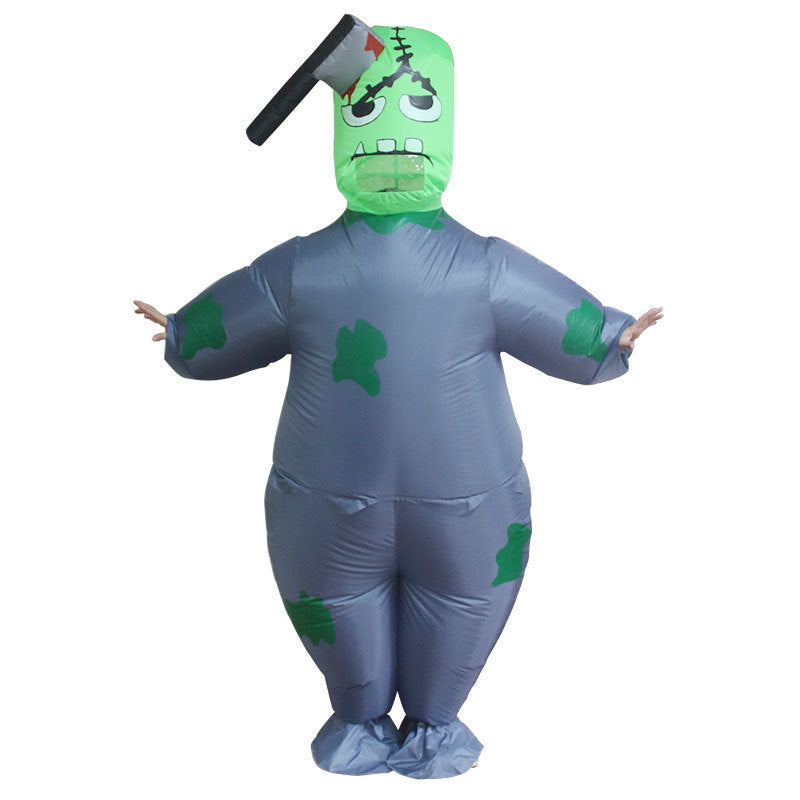 Fun Zombie Frankenstein Inflatable Suit