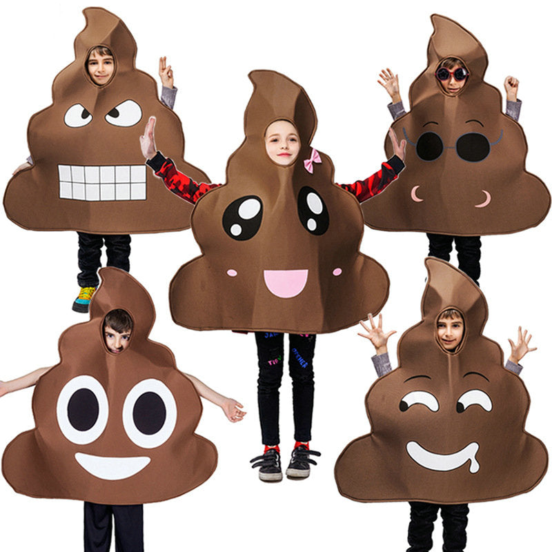 Funny Kids Halloween Group Poop Costume