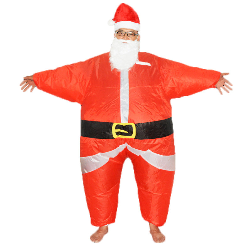 Funny inflatable Costume Of Santa Claus
