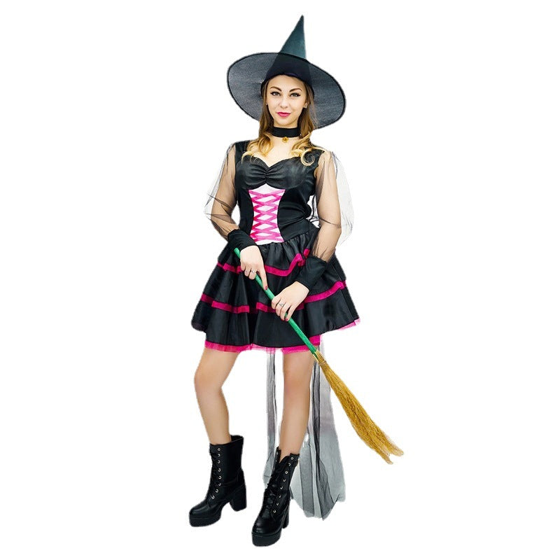 Halloween Aldult Women Witch Costume