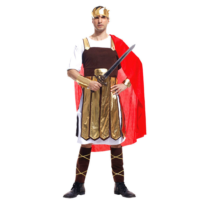 Halloween King Rome Costume Outfit For Man