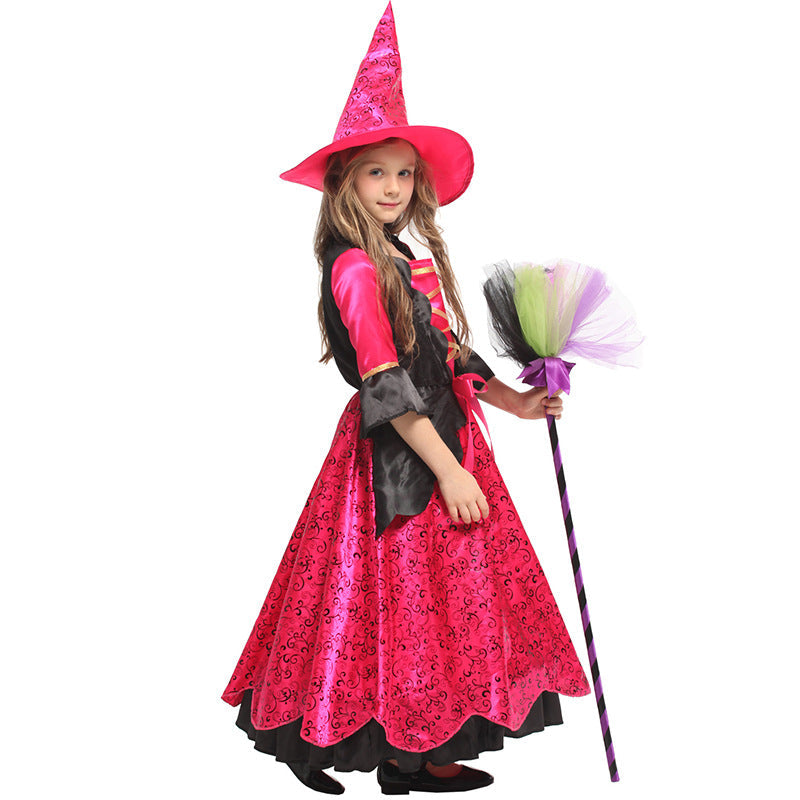 Halloween Witch Costume For Kids