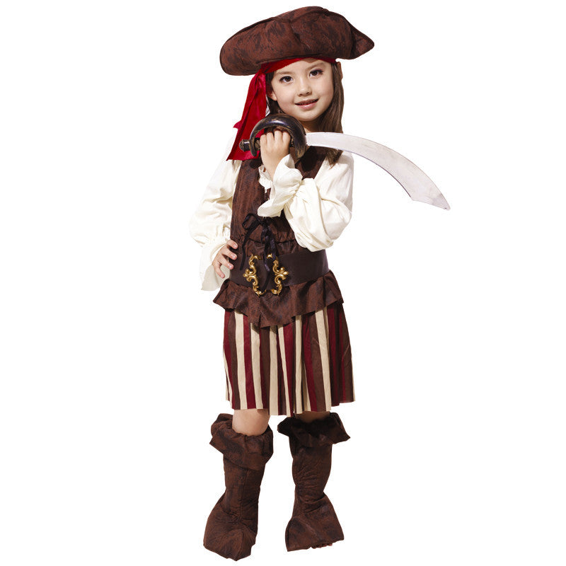 Pirate Costume Skirt For Kids