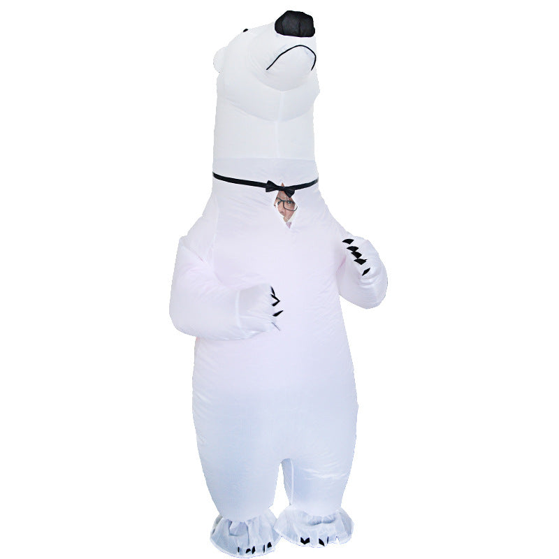 Polar Bear Inflatable Suit Costume