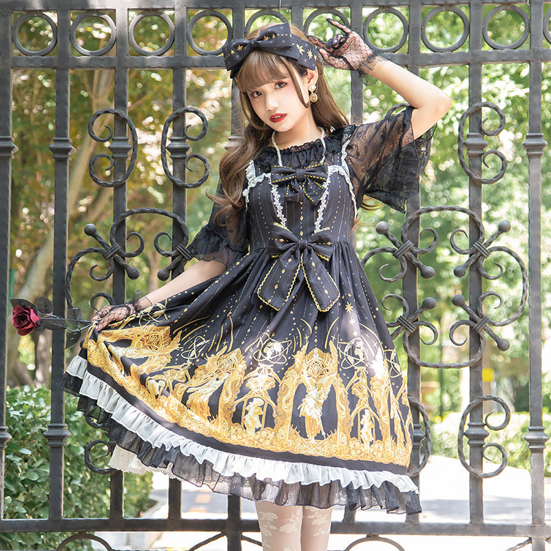 2020 New Arrivals One Piece Spring Summer Gothic Lolita Outfit