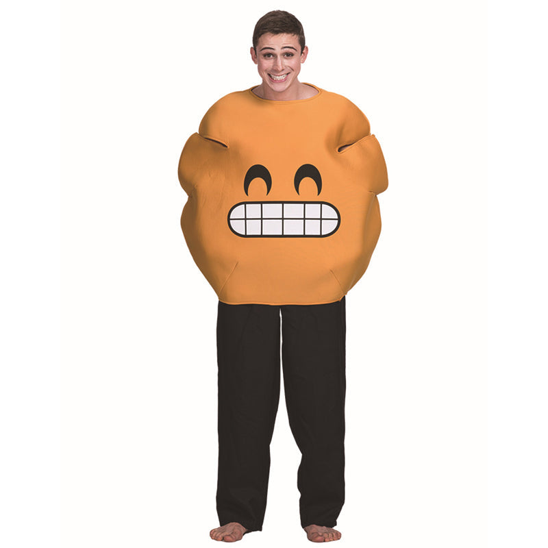 Adult Pumpkin Smile Costume