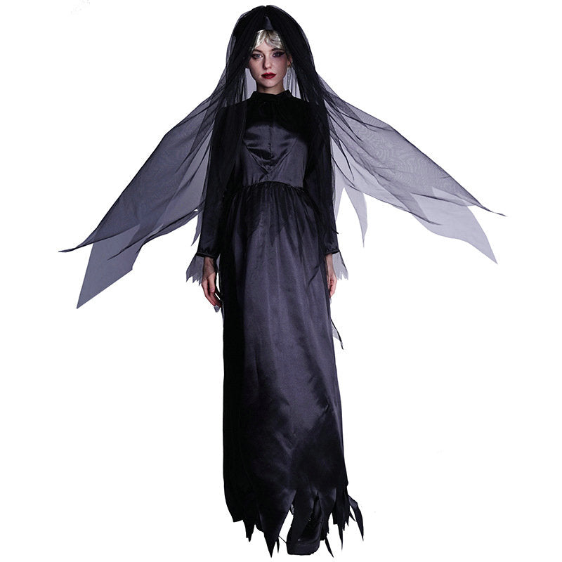Aldult Women Witch Black Dress