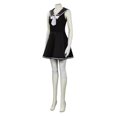 Final Fantasy Origin Neon Cosplay Costume Dress Outfits