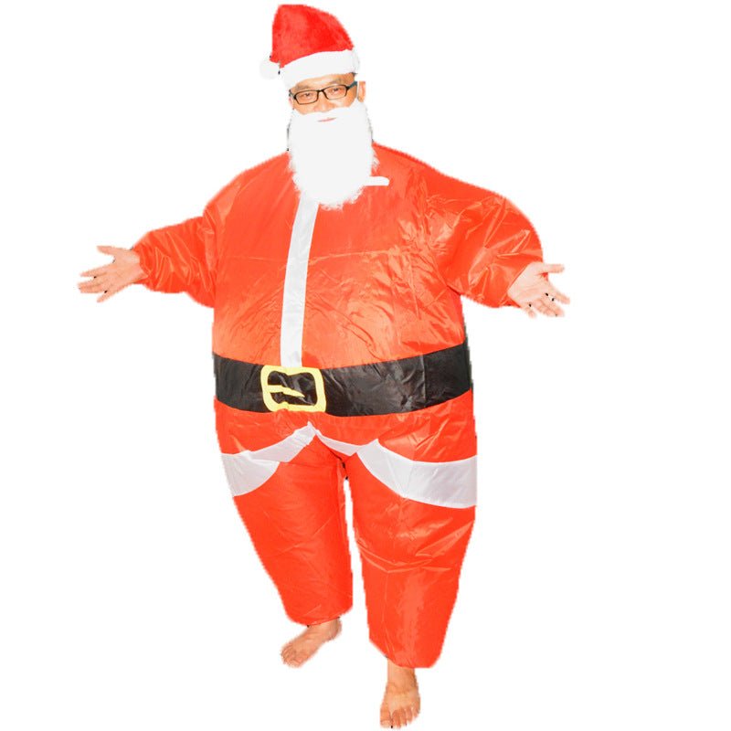 Funny inflatable Costume Of Santa Claus