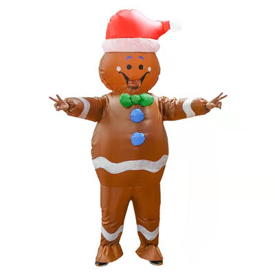 Gingerbread Man Inflatable Costume