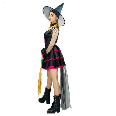 Halloween Aldult Women Witch Costume