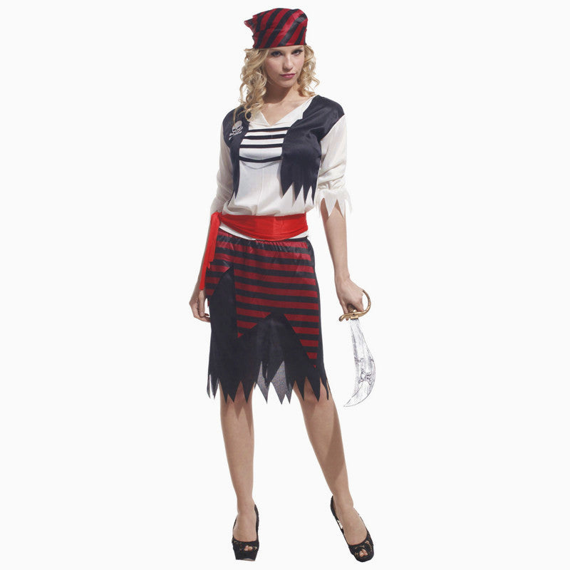 Halloween Pirate Costume Skirt For Woman