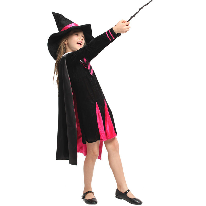 Halloween Witch Costume Skirt For Kids