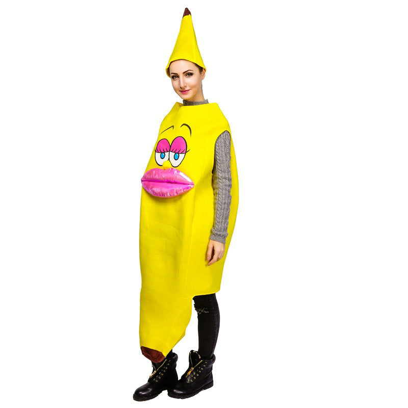 Croup Banana Costume For Unisex