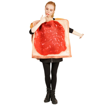 Funny Croup Toast Bread Costume For Unisex