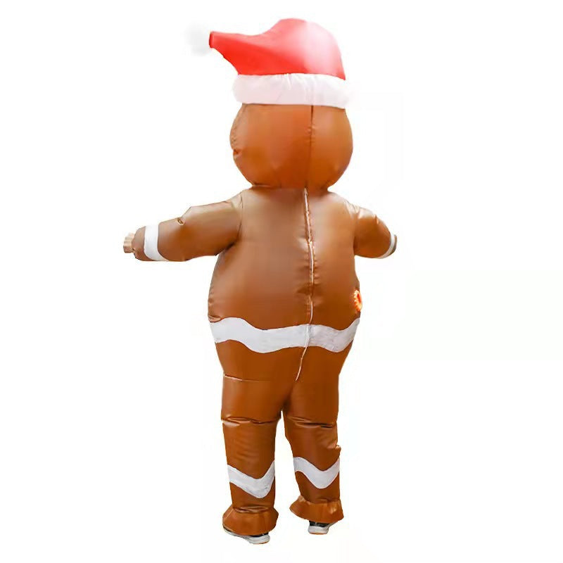 Gingerbread Man Inflatable Costume