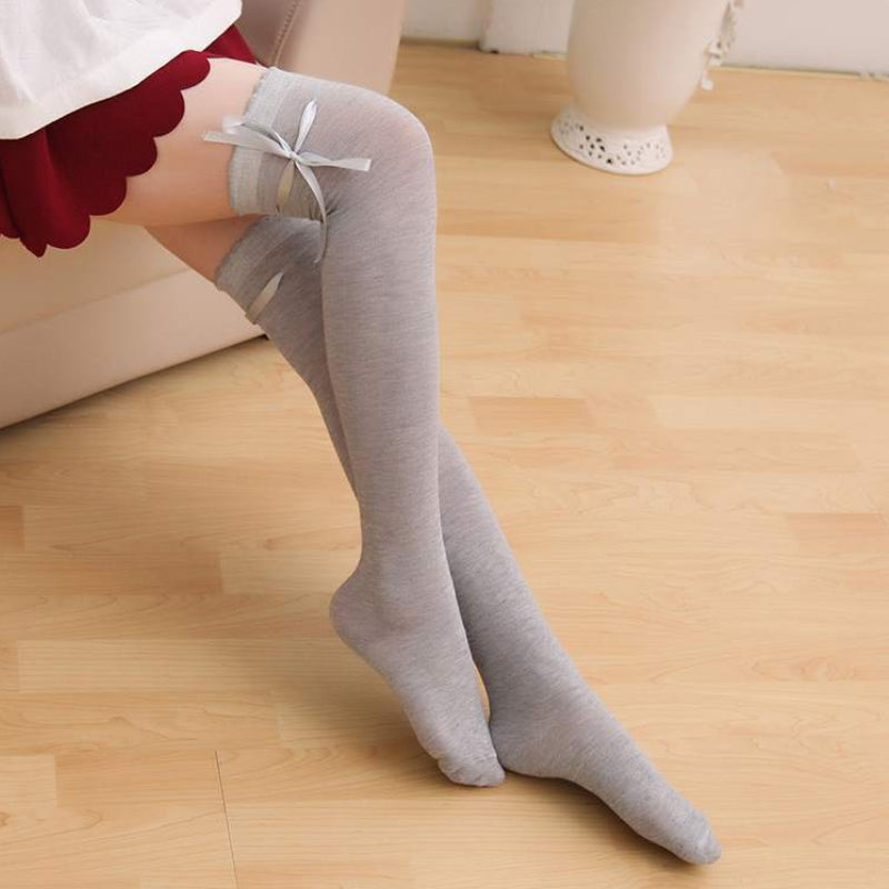Japanese Lolita Thin Knee-High Socks