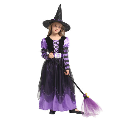 Girl’s Elegant Witch Costume