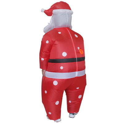 Fun Adult Santa Claus Inflatable Costume