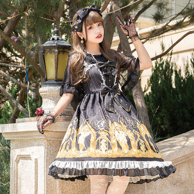 2020 New Arrivals One Piece Spring Summer Gothic Lolita Outfit