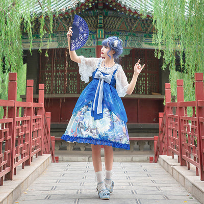 2020 New Chinese Lolita Original Design Lolita Suspender Dress