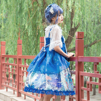2020 New Chinese Lolita Original Design Lolita Suspender Dress