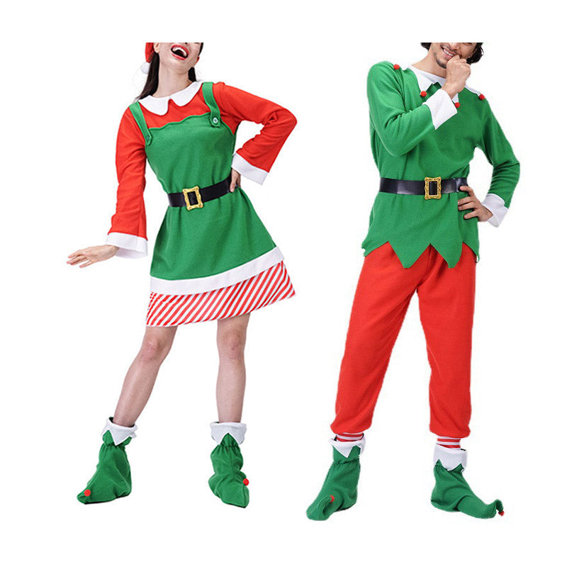 Christmas Couple Elf Costume