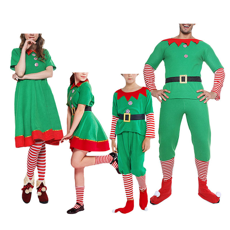 Christmas Family Elf Costume