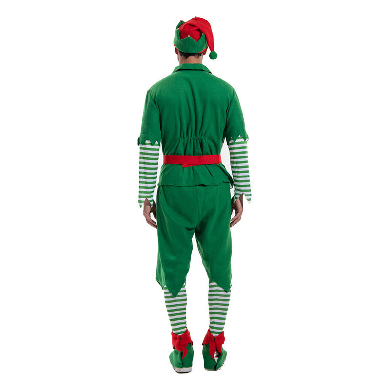 Christmas Happy Elf Costume For Adult