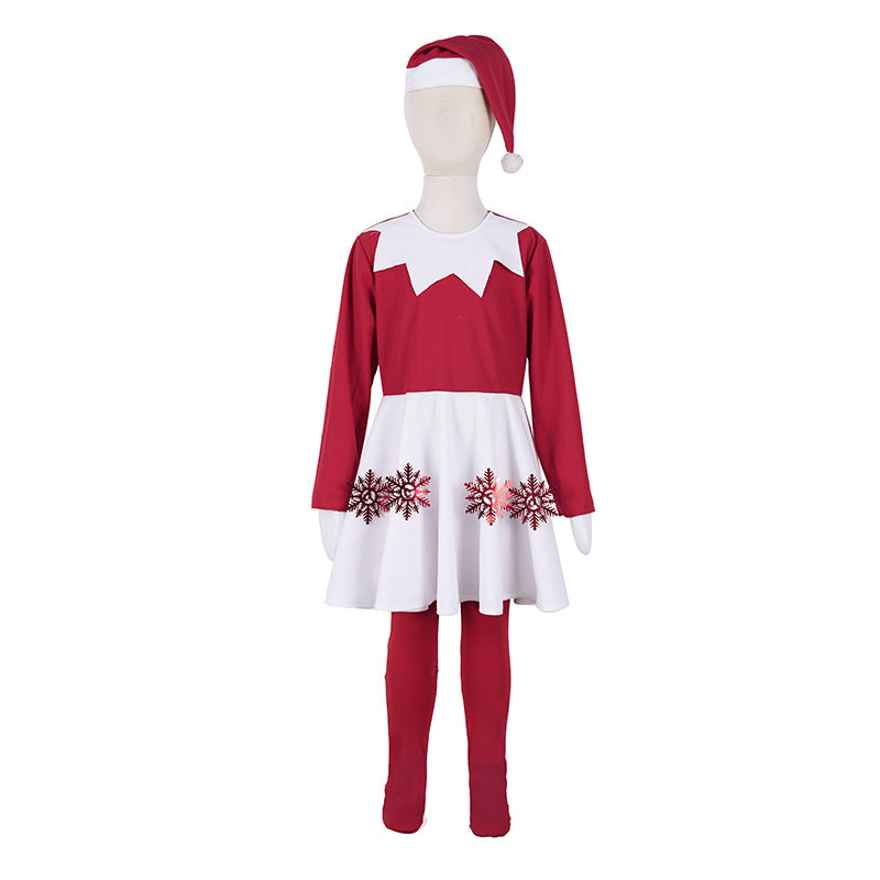 Elf On The Shelf Costume For Girls