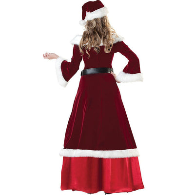 Female Christmas Santa Claus Costume