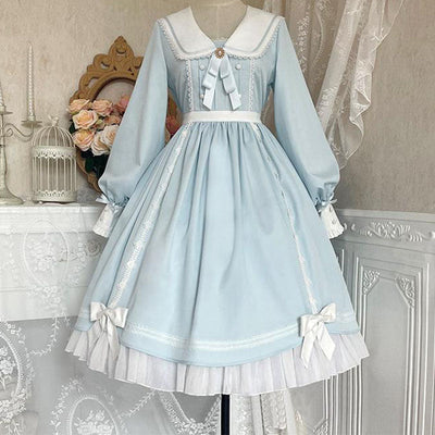New OP Long Sleeve Cute Sweet Lolita Dress