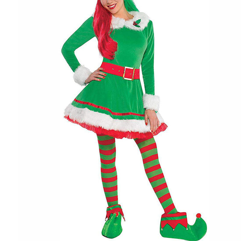 Women Christmas Elf Costume