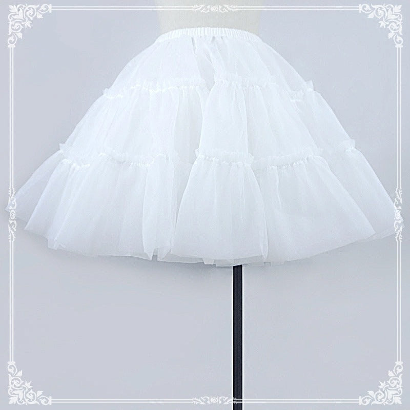 Daily Sweet Lolita White Skirt