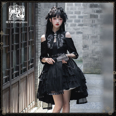 Dark Dragon Princess Chinese Lolita