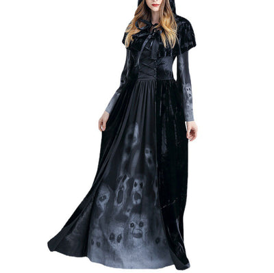 Adult Black Halloween Witch Costume